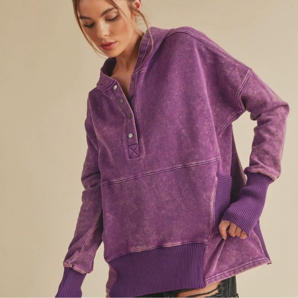 Purple Women's Sweatshirt